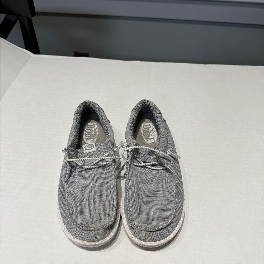 Hey Dude Charcoal Slip-On Shoes